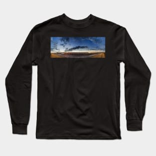 golden hour panorama Long Sleeve T-Shirt